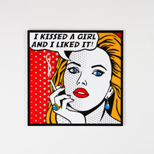 Load image into Gallery viewer, Kissed A Girl Pop Art
