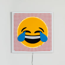 Load image into Gallery viewer, Neon Laugh Emoji Pop Art
