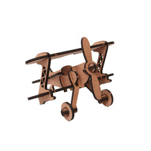Load image into Gallery viewer, 3D Plane Puzzle from Scotch &amp; Sofa prior to building.
