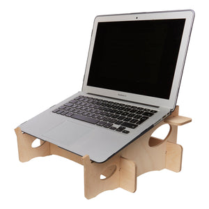 Wooden Laptop Stand from Scotch & Sofa.