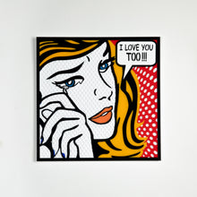 Load image into Gallery viewer, Love You Too Pop Art
