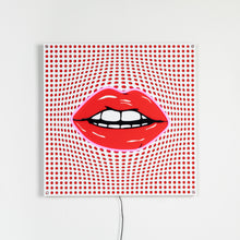 Load image into Gallery viewer, Neon Mouth Pop Art
