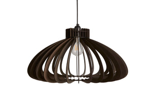 Stained Black UFO Pendant Light from Scotch & Sofa.